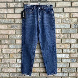 New Nasty Gal Women’s Size UK 10 US 6 On the Move High-Waisted Mom Denim Jeans